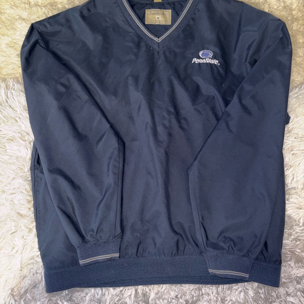 Dunbrooke Men's V-Neck Sweater in Deep Blue